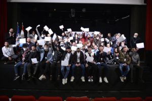 Semeurs d'Avenir, the IECD and the AFD have organized on Friday January 28th the graduation ceremony of the project "On-the-job Training in Heritage Professions" at the French Embassy in Beirut. The ceremony was marked by the visit of the French ambassador Anne Grillo on the site of the restored house. This project is part of the response to the explosion of August 4, 2020, which aims to train and place vulnerable youth in reconstruction activities following the explosion of the port of Beirut. It also participates in the safeguarding of the Lebanese heritage. The 36 young beneficiaries as well as the different trainers and experts, who all contributed to the completion of the restoration works, received their diplomas and training certificates.